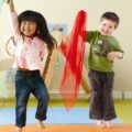 toddler music class scarves