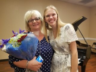 Sarah Austin performs her Senior Piano Recital at Charlotte Academy of Music