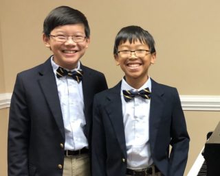 Calvin and Elijah Chen Charlotte Academy of Music