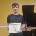 Maddox Lane-Cress, a student at Charlotte Academy of Music in Matthews, was recently accepted to the NC School of the Arts for high school